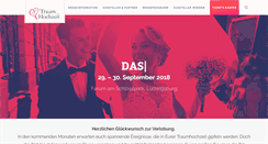 Desktop Screenshot of hochzeitsmesse-ludwigsburg.com
